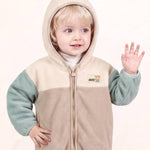 [Milk Mile] Aloha Raccoon Polar Fleece Hooded Jumper