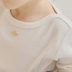 Luann T-shirt_Ivory