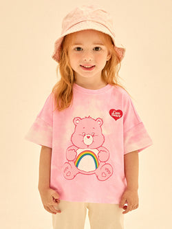 [Care Bear] Care Bears Semi-Croop Water Slot T-Shirt