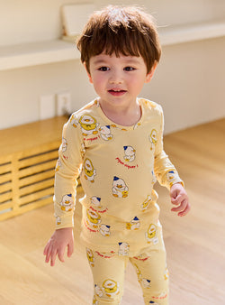 School Duck spandex (24SS) indoor wear set