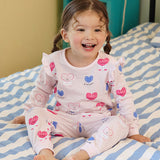 Twin heart jacquard (24SS) indoor wear set