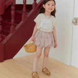 Mardi Amber Check Pumpkin Pants