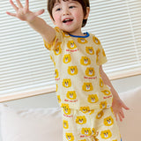 Petit leo short sleeve (24SS) Mesh Indoor Set
