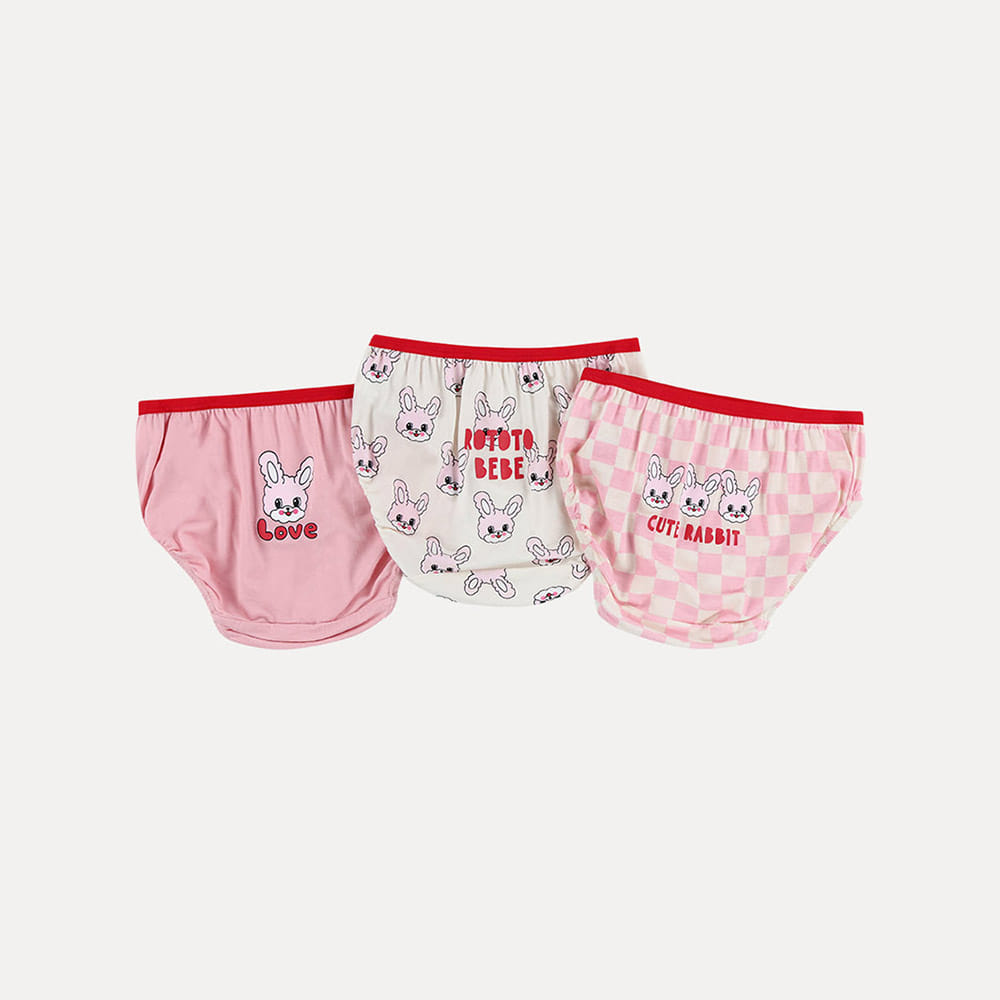 Girls' Modal Panty Set - Toto