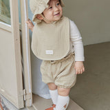 Cozy Big Bib Bib_Beige