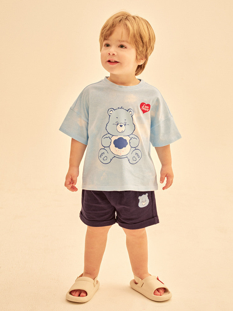 [Care Bear] Care Bears Semi-Croop Water Slot T-Shirt