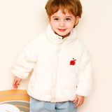 Heart Bear Boa Flannel Jumper