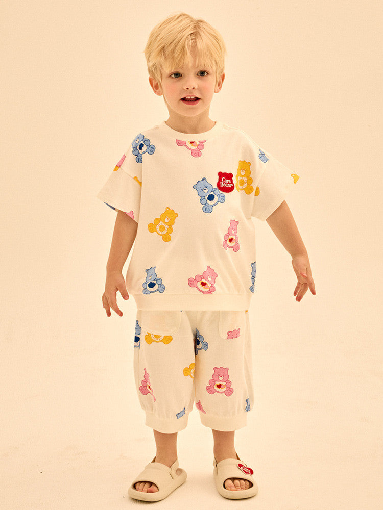 [Care Bear] colorful care bear's loose fit summer set