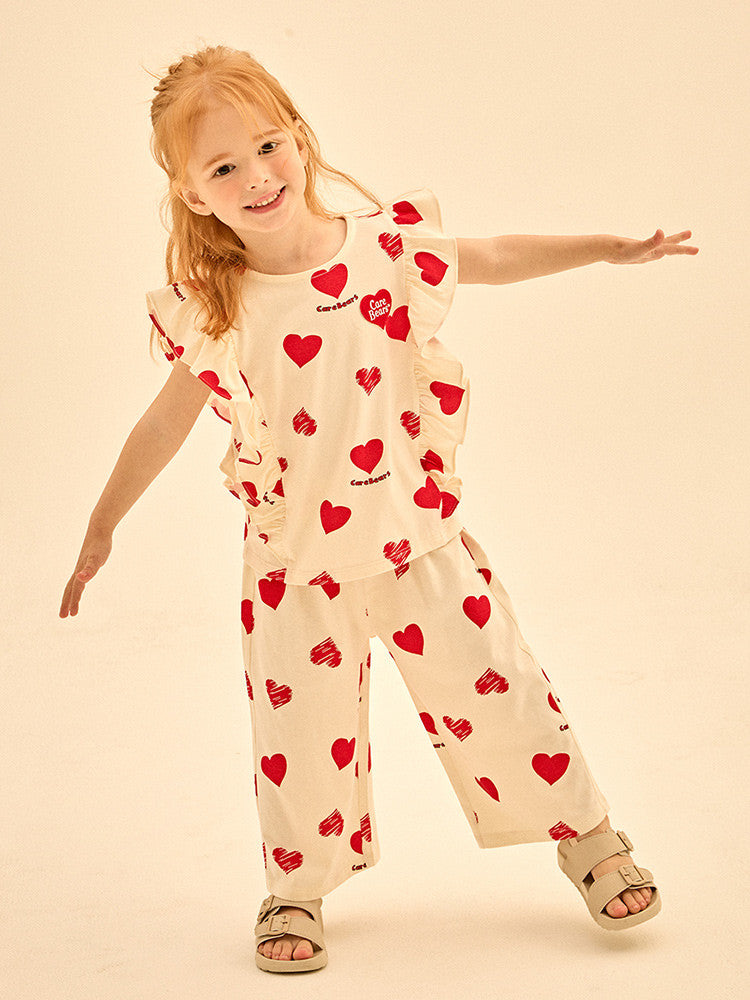 [Care Bear] Heart Heart Frill Wide Set