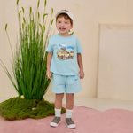 Mini French Pocket Set-up Light Blue