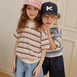 Apple Smile Camellia Sweatshirt Pink