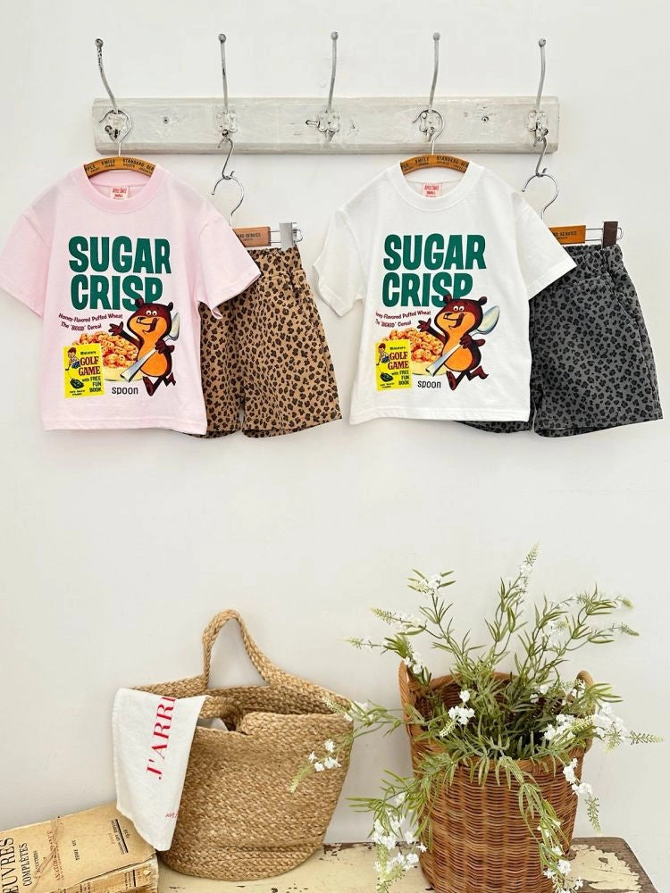 Apple Smile Sugar T-shirt Pink