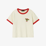 Single Ringer T-shirt Red