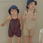 Popin Suspender Pants_Navy