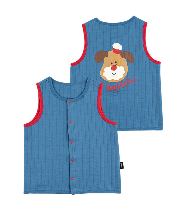 Dog Vest Outer (Blue)