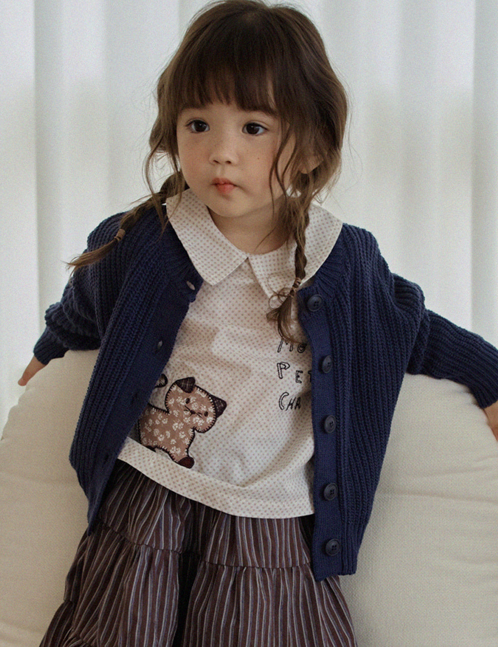 Daily knit cardigan