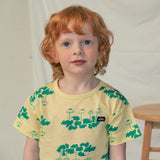 Summer baby underwear umbrella moss short sleeves set