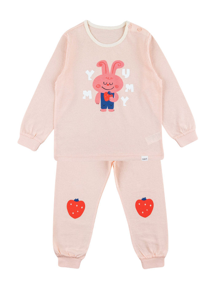 Berry Bunny jacquard (24SS) indoor wear set