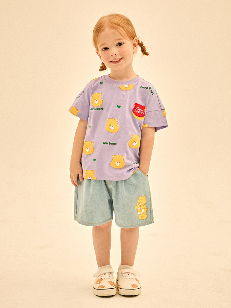 [Care Bear] Heart Care Bear's Loose Fit T-Shirt