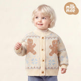 [Milk Mile] Snowing Chocolate Chip Cookie Kiko Wichan Sweater