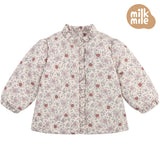 [Milk Mile] Rose de Flower Frill Jumper