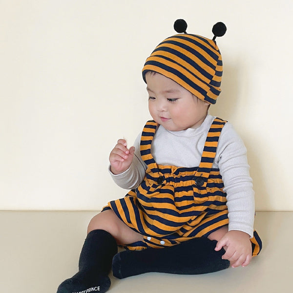 Sweet honey~Bee overall set