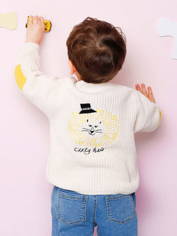 Gentle Lion Knit Cardigan