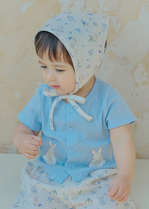 Roselle short-sleeved cardigan