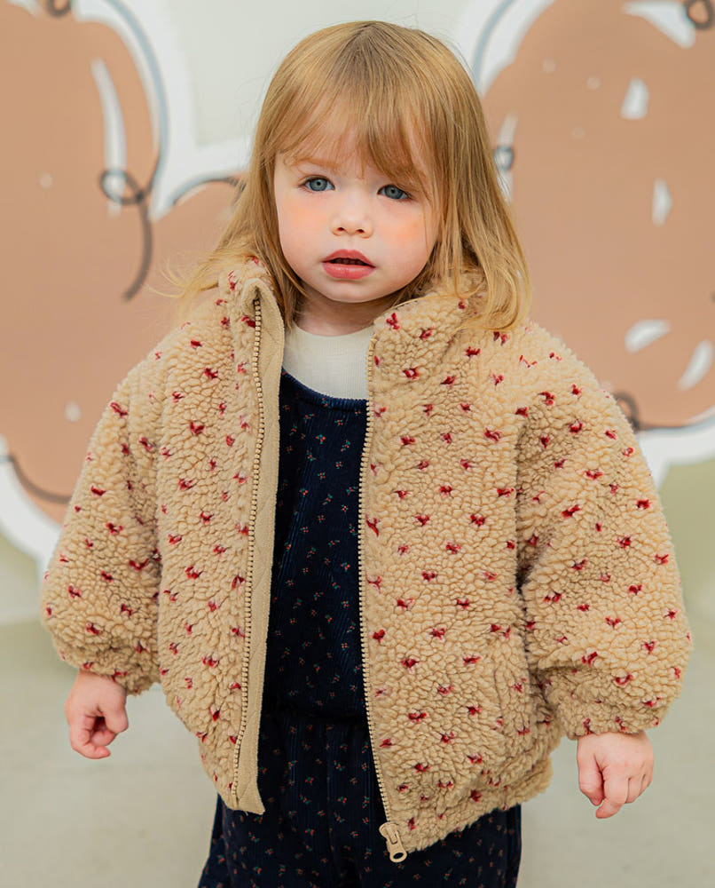 [Pimpoyo] Luti Toddler Kids Tumble Fur Jumper (3 Colors)