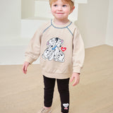 [Disney]101 Dalmatian Raglan Man to Man T-Shirt