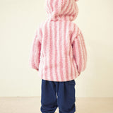 Soft Polar Bear Boa Hood Jumper