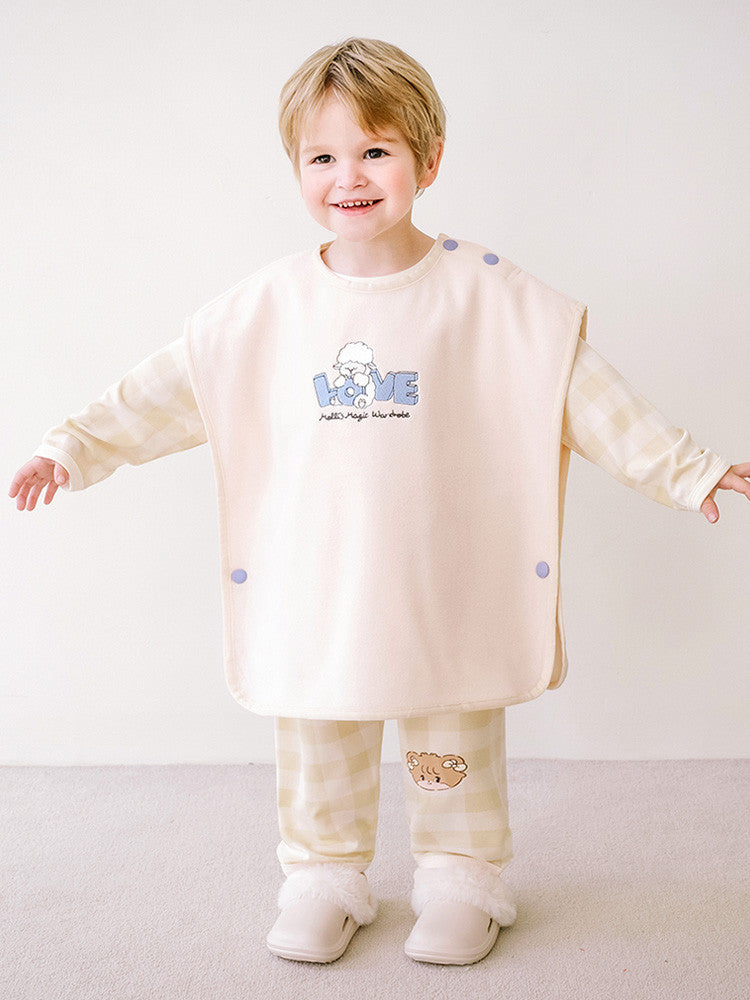 Love sheep cape sleep vest