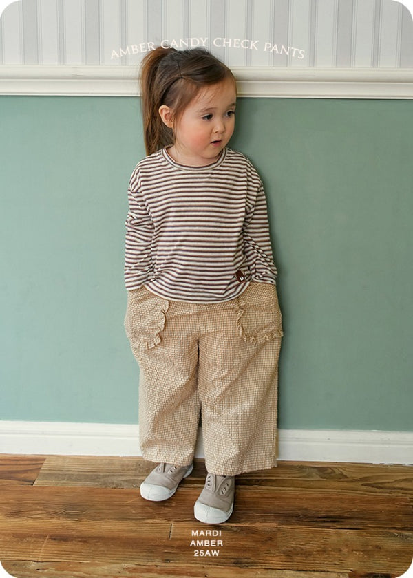 Amber Candy Check Pants