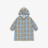 Tropical Summer Raincoat - Blue