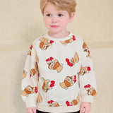 [Disney] Lady & Tramp Heart Top Man to Man T-shirt