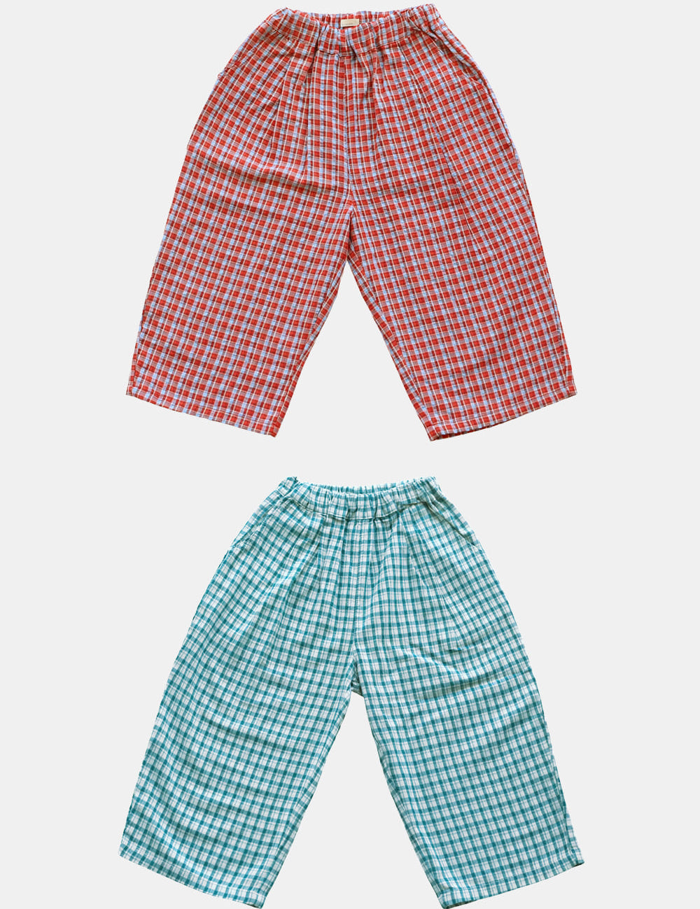 Pole check pants