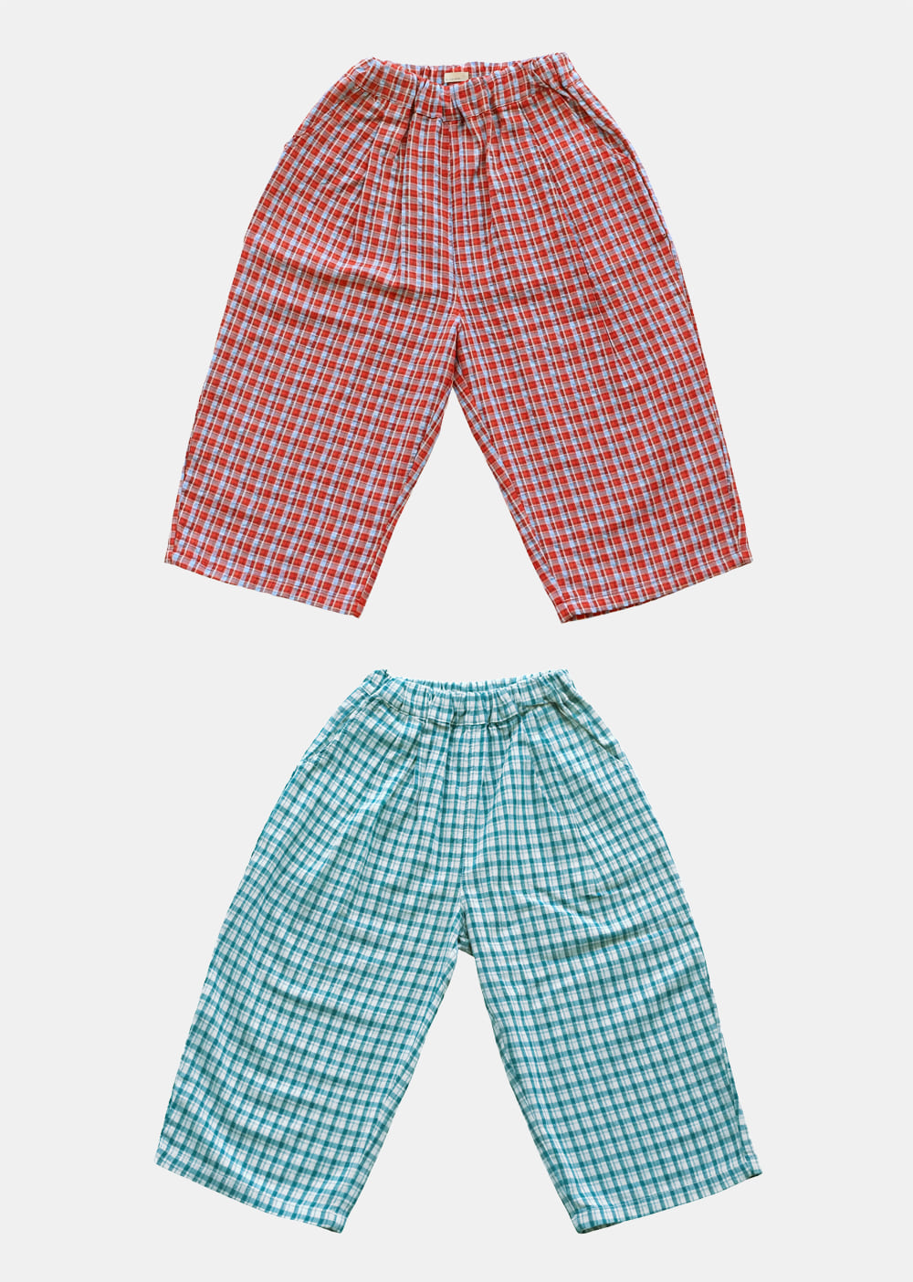 Pole check pants