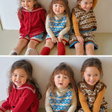 Amber Lind jacquard vest