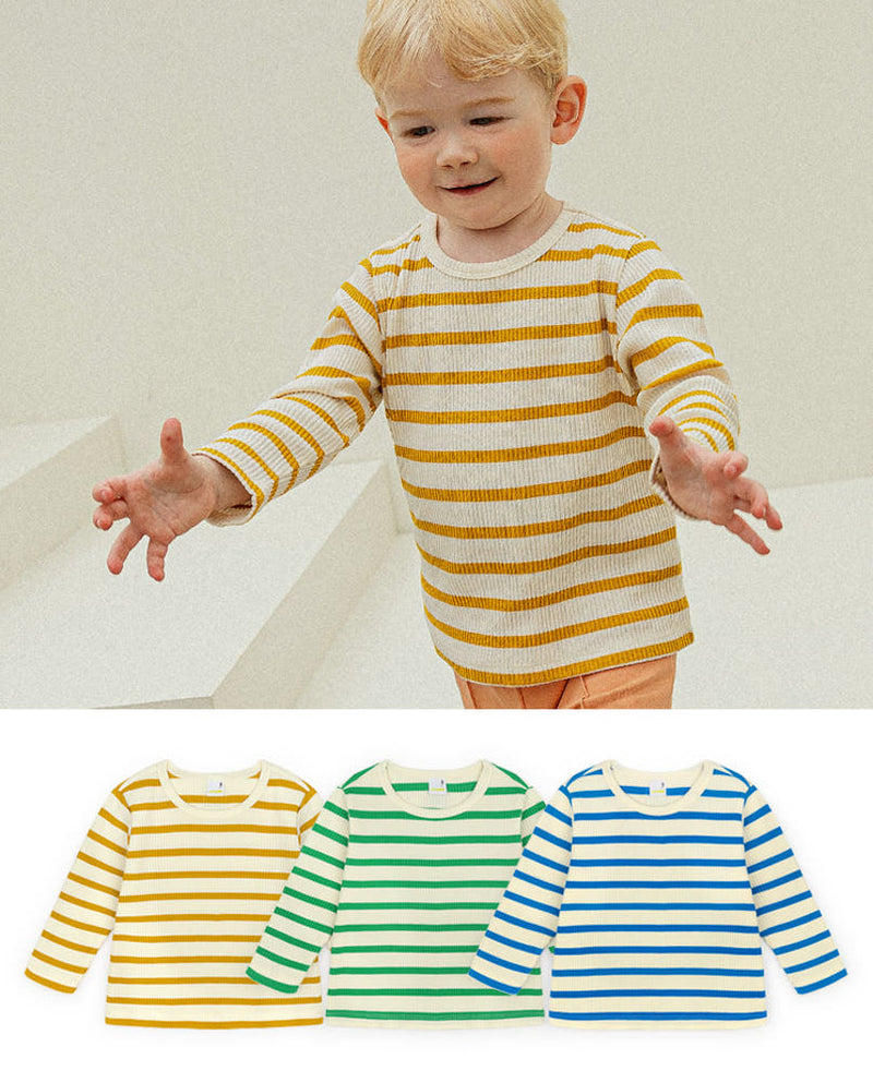 [Pimpollo] Camigolge Stripe T-shirt