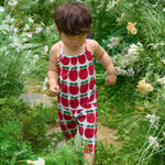 [June 26 ~ Sequential Shipping][Pre-order] Apple Sleeveless Long Pants Pleated Top & Bottom Set