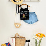 Apple Smile NICE Sleeveless Black