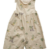 Linen Flower Jumpsuit