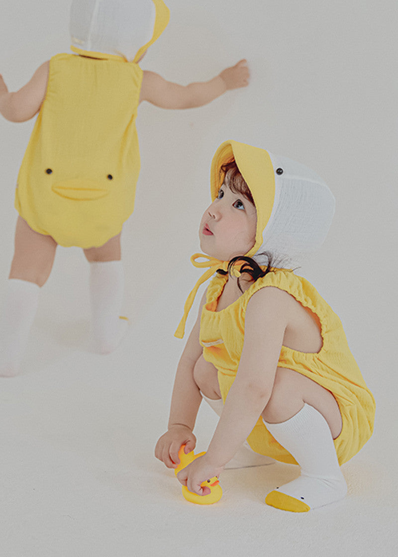 Melting Duck Bodysuit_Yellow