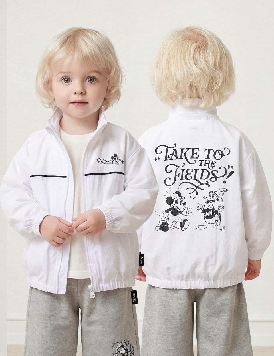 [Milk Mile] [Disney] Monofilm Windbreaker