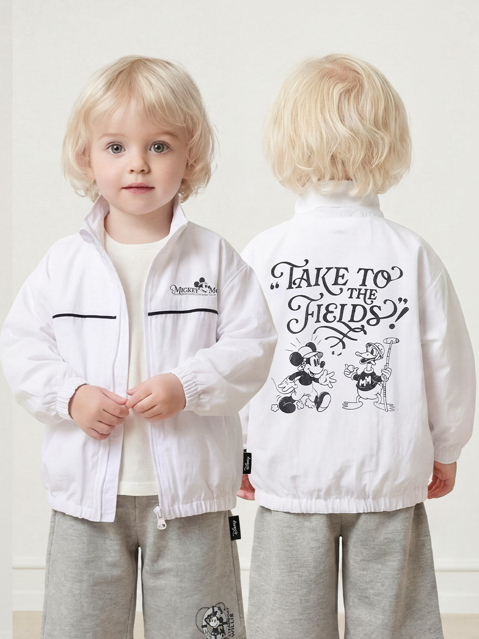 [Milk Mile] [Disney] Monofilm Windbreaker
