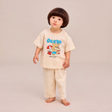 Tropical Comfy Indoor Wear Beige