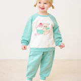 MOLLIMELLI milky top and bottom Set