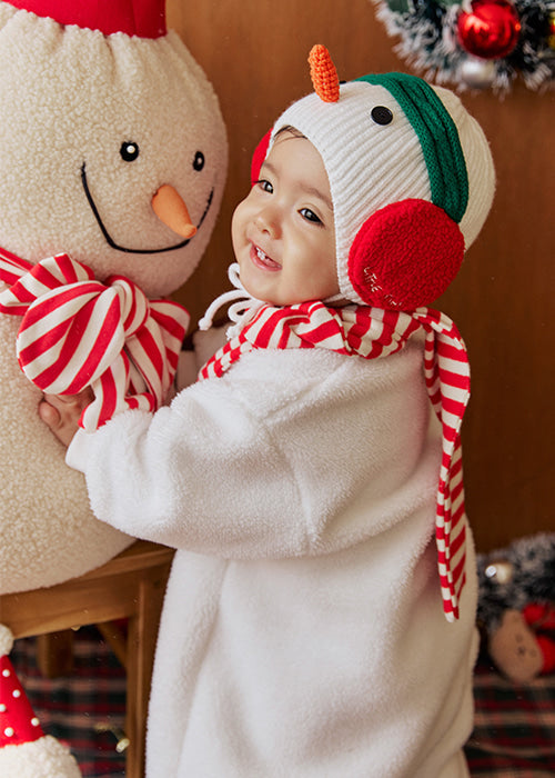 SNOWMAN ROMPERS SET