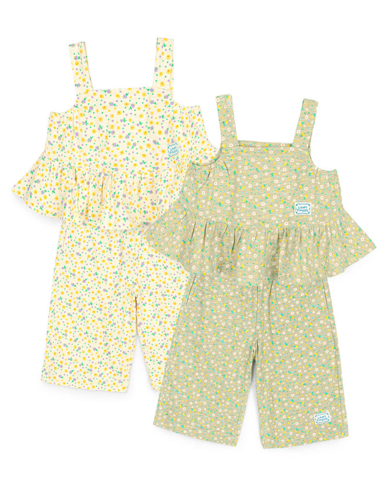 [Pimpoyo] Lulua Top & Bottom Set