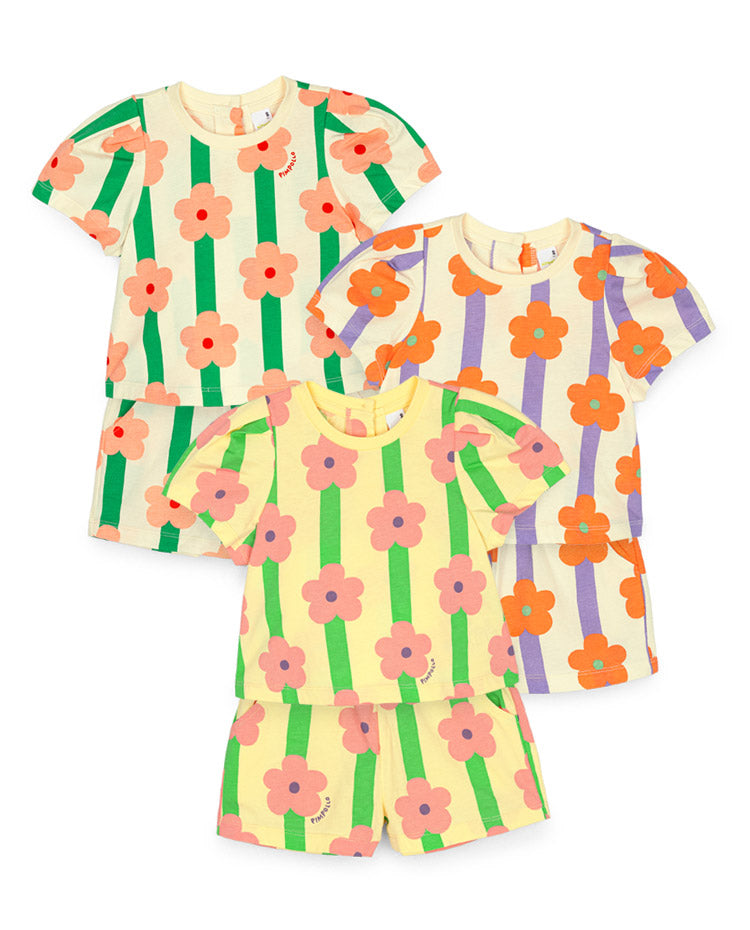 [Pimpoyo] Bloomline Two-Piece Set
